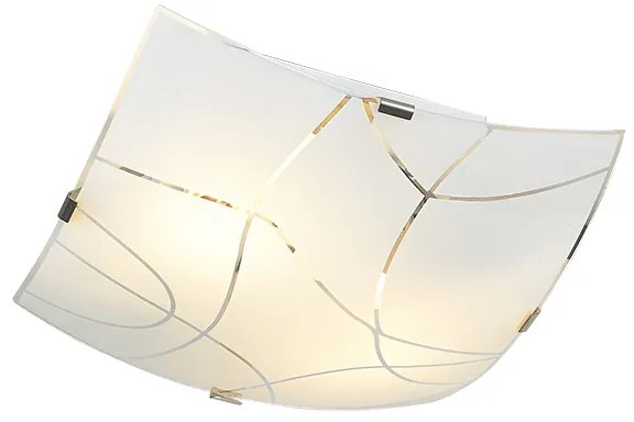 Φωτιστικό Οροφής Aca DL186I LOCRIS Διάφανο (Transparent)