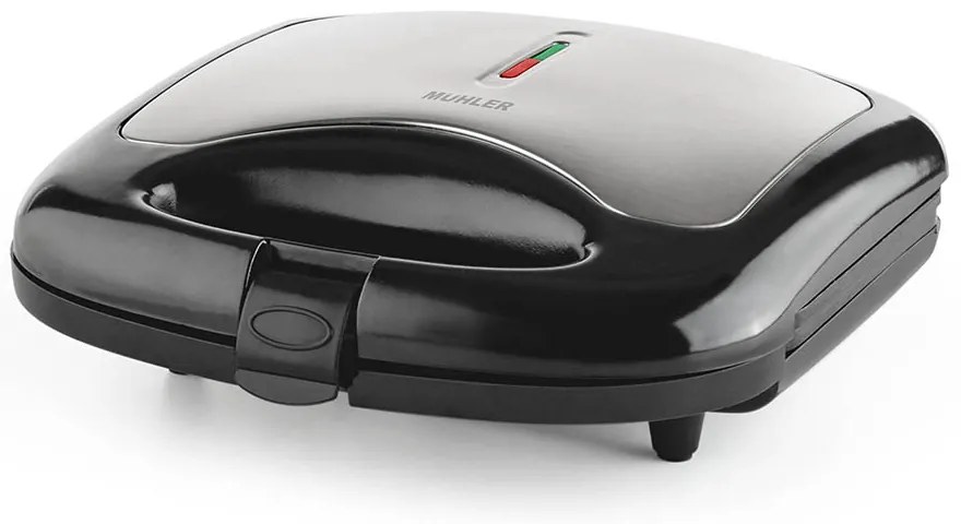 Muhler MH-788S Grill Plates Τοστιέρα 2 θέσεων 750W, Inox
