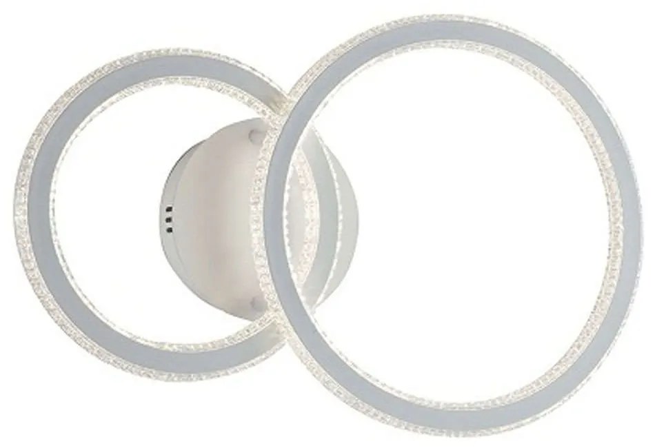 Φωτιστικό Οροφής - Πλαφονιέρα Bryant LED-BRYANT-PL2 45W Led 65x45cm White Luce Ambiente Design Aluminium