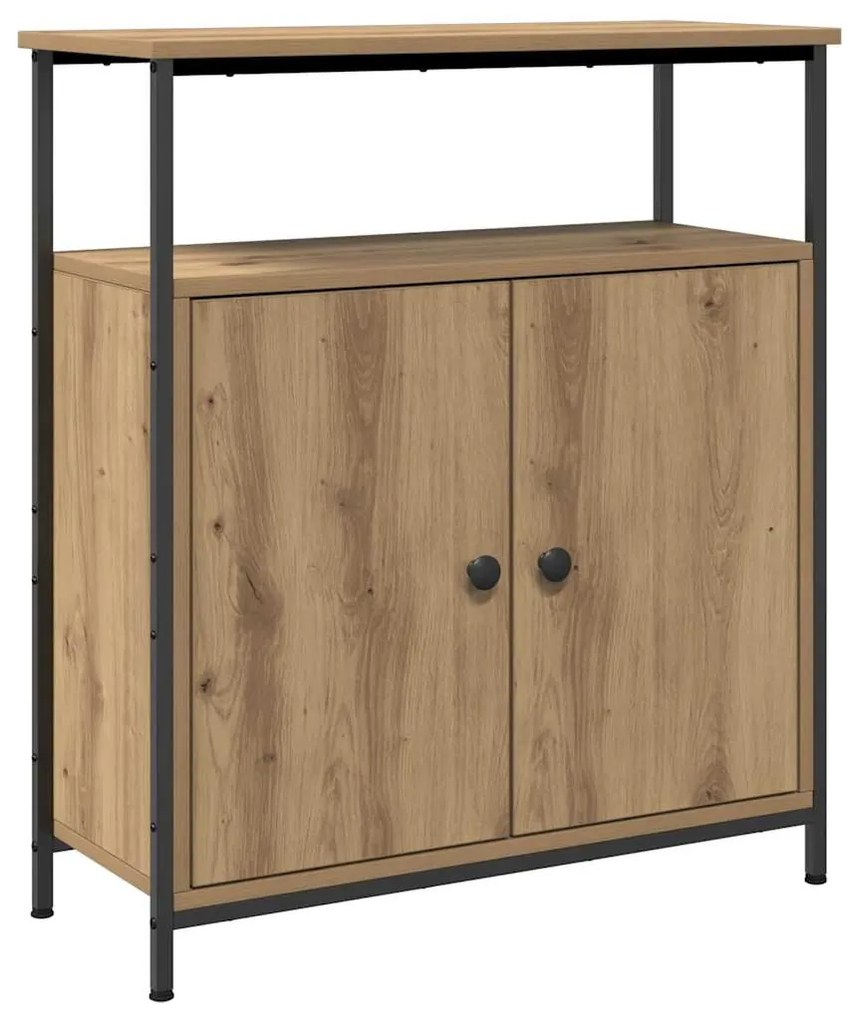 vidaXL Ντουλάπι Αρτισιανή Δρυς 70 x 30 x 80 εκ. από Επεξεργ. Ξύλο