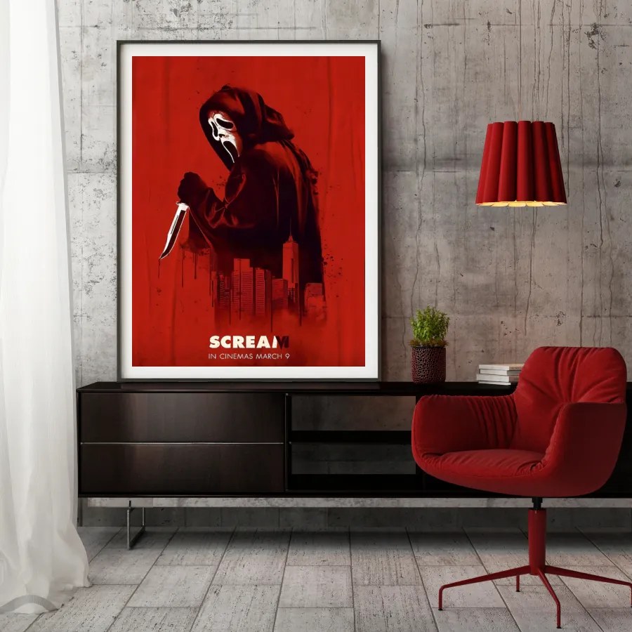 Πόστερ &amp; Κάδρο Scream MV148 21x30cm Εκτύπωση Πόστερ (χωρίς κάδρο)