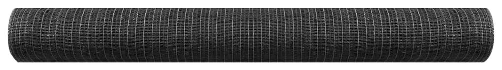vidaXL Δίχτυ Σκίασης Ανθρακί 2 x 50 μ. από HDPE 75 γρ./μ²