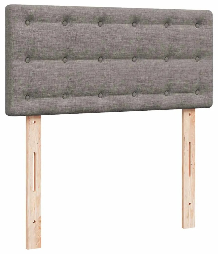 ΟΘΩΜΑΝΙΚΟ ΚΡΕΒΑΤΙ ΜΕ ΣΤΡΩΜΑ TAUPE 90X190CM ΥΦΑΣΜΑ 3311591