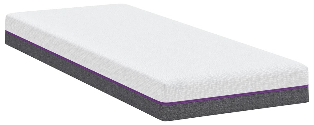 vidaXL Στρώμα Λευκό, Γκρίζο 70 x 200 cm Pěna