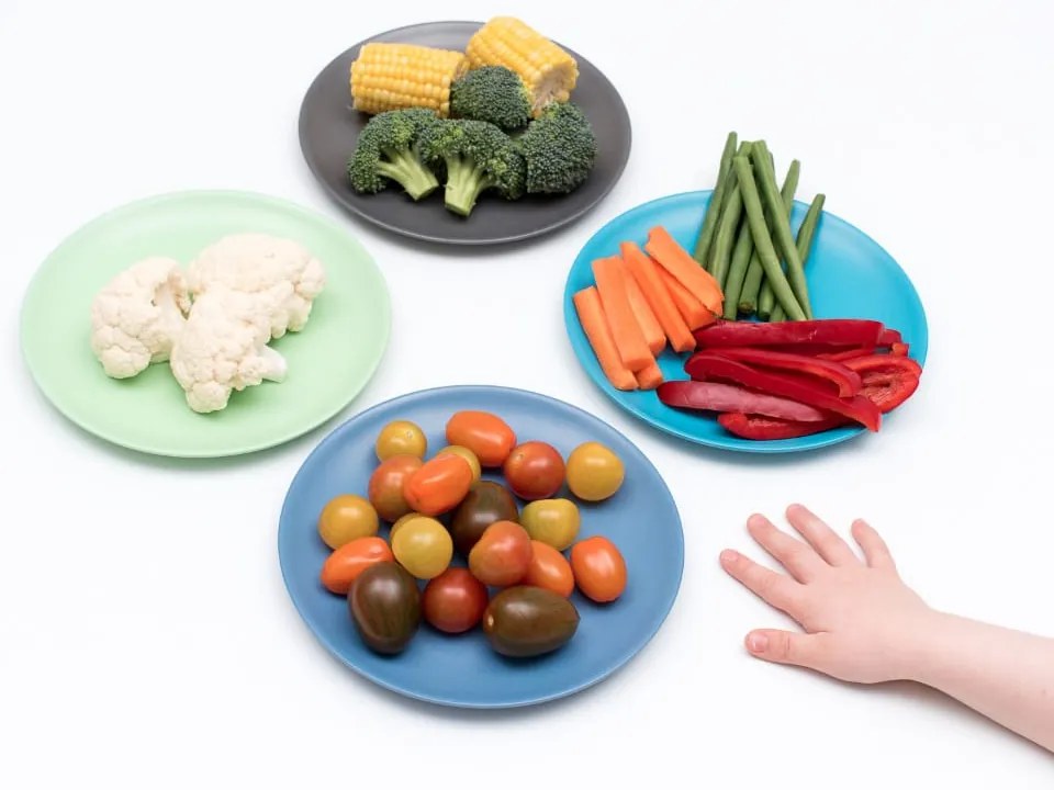 Set πιάτα ρηχά από bamboo "Coastal" Bobo & Boo