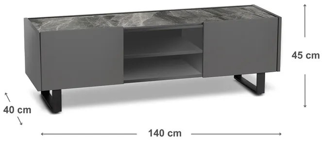 LEA ΚΑΡΕΚΛΑ ΟΙΚΟΛΟΓΙΚΟ ΔΕΡΜΑ ΣΚΟΥΡΟ ΚΑΦΕ 49x49x88cm