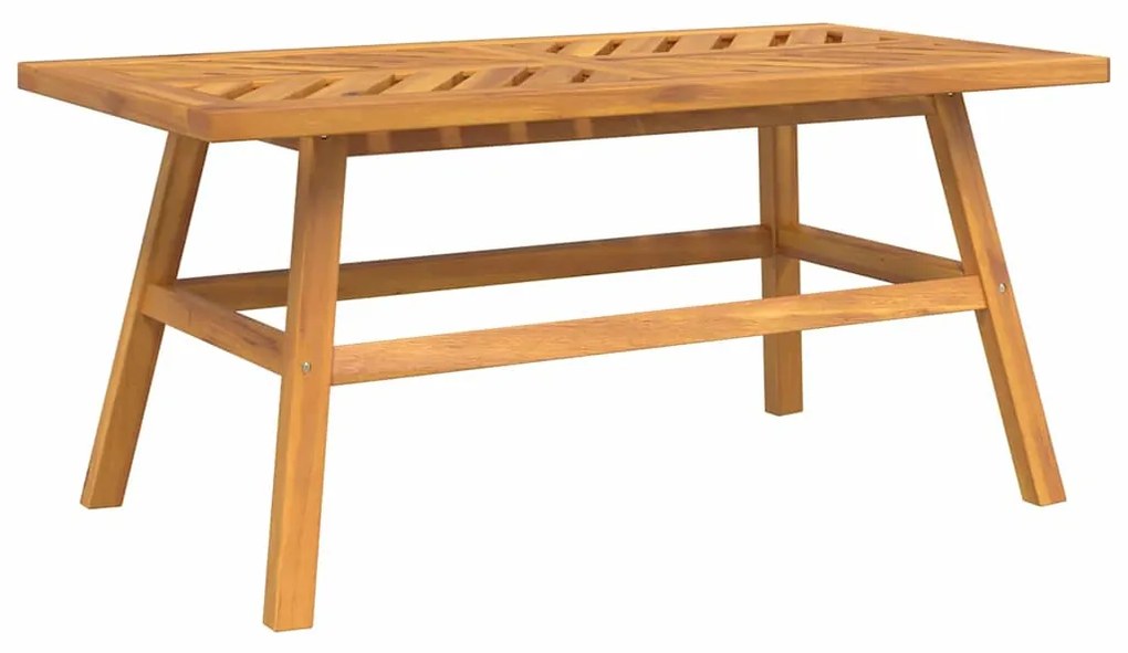 vidaXL Σετ Ξαπλώστρας Κήπου 4 pcs Καφέ Στερεό Ξύλο Ακακίας