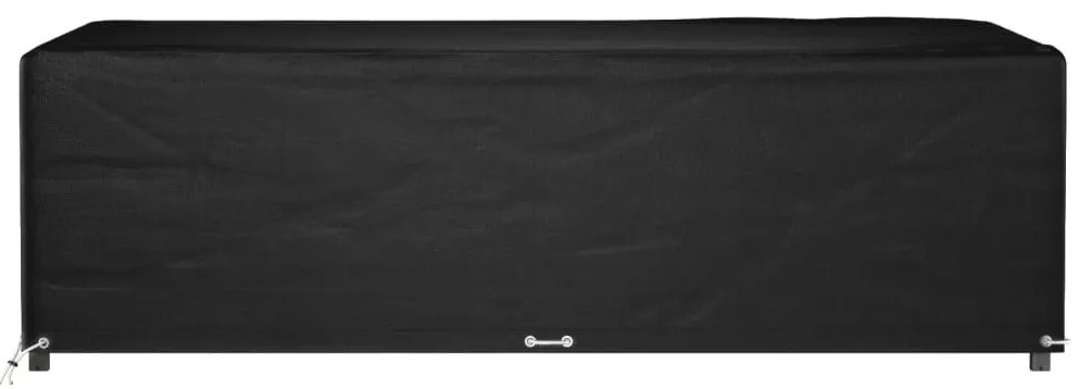 vidaXL Κάλυμμα Επίπλων Κήπου Ορθογώνιο με 12 Κρίκους 227x152x65 εκ.