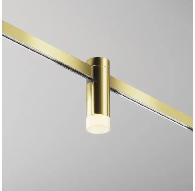 Σποτ Μαγνητικής Ράγας Flarity LED 3W Ορείχαλκος 2700Κ Skim TR145-1-3W2.7K-W-BS-DE Maytoni TR145-1-3W2.7K-W-BS-DE