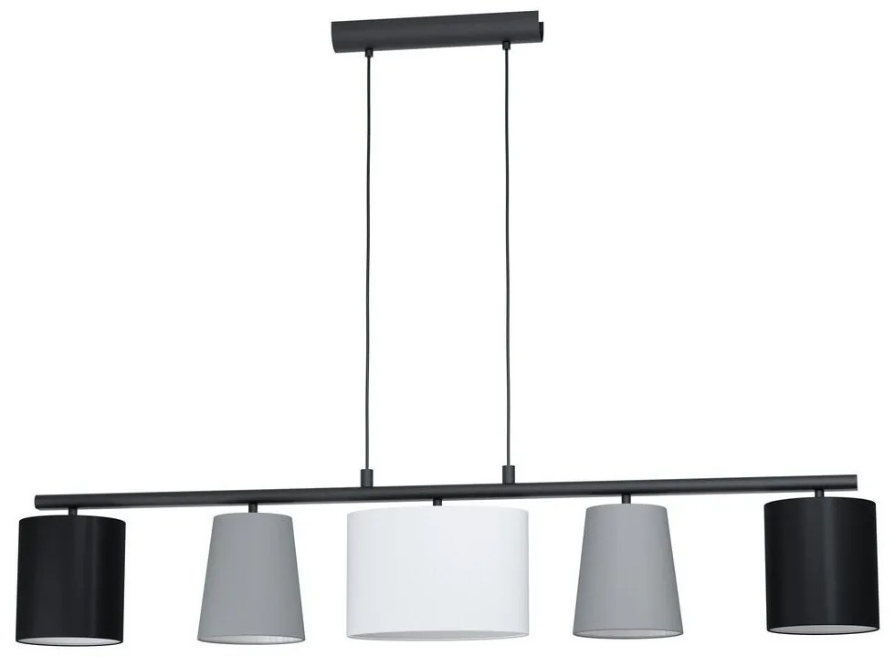 Φωτιστικό Οροφής Ράγα Almeida 1 98588 Multi Eglo Metal, Fabric