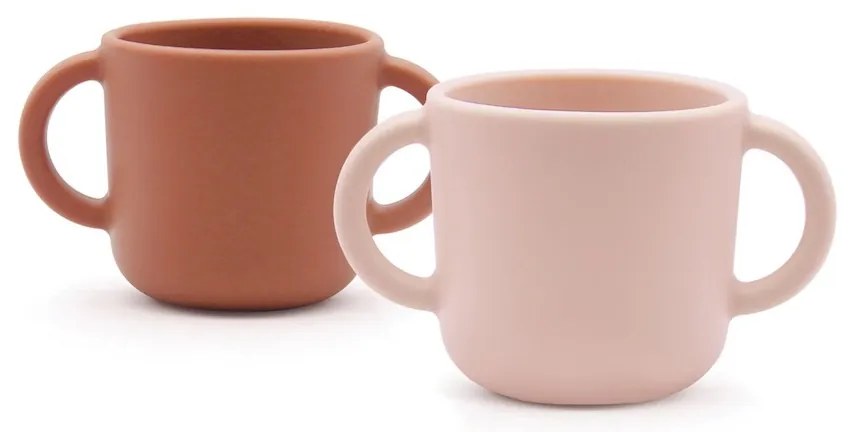 Κούπες Με Χερούλια (2τμχ) Ekobo Ροζ - Terracotta ΕΚΒ89981