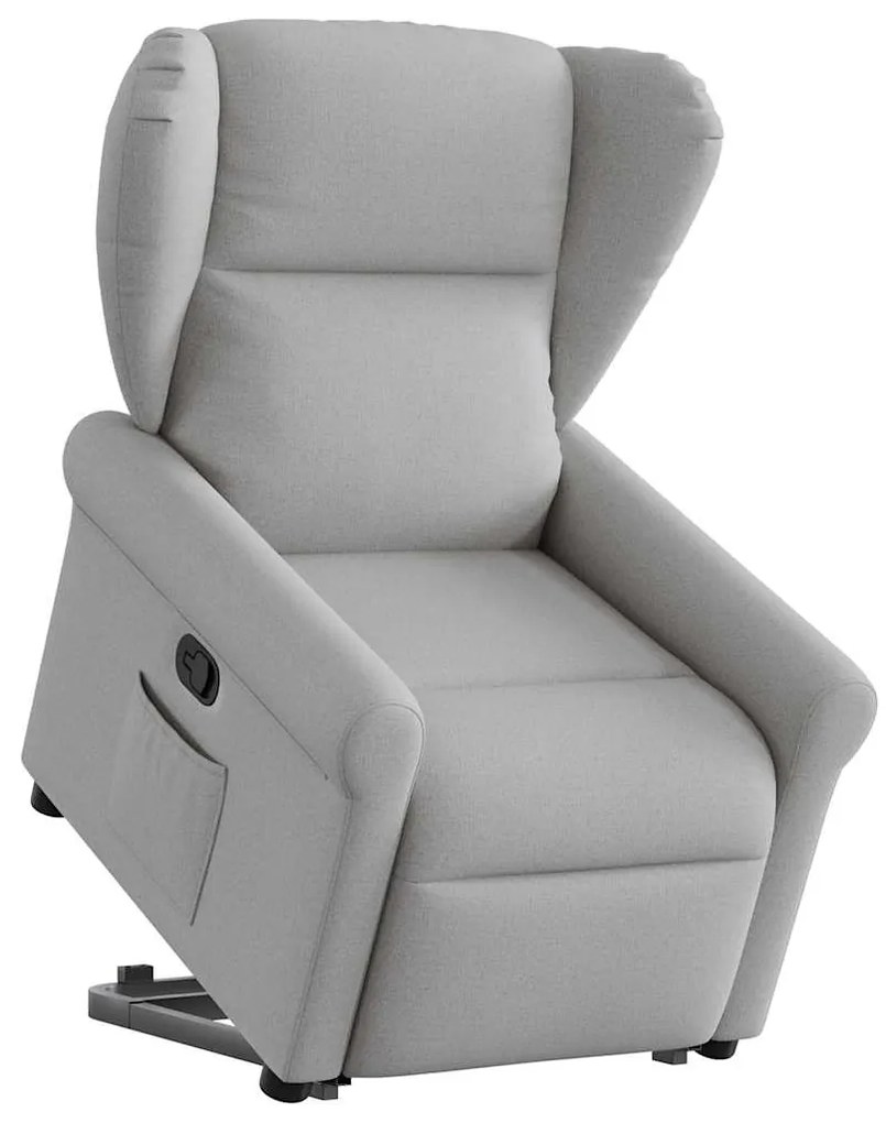 Μόνιμη καρέκλα ανάκλισης Ύφασμα Γκρι σύννεφο