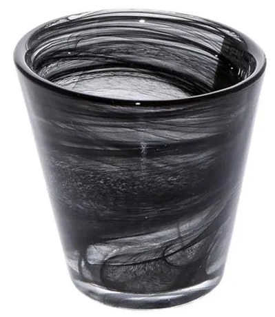 Ποτήρι Κρασιού 120ml Espiel Atlas Alabaster Black HOR1033K6