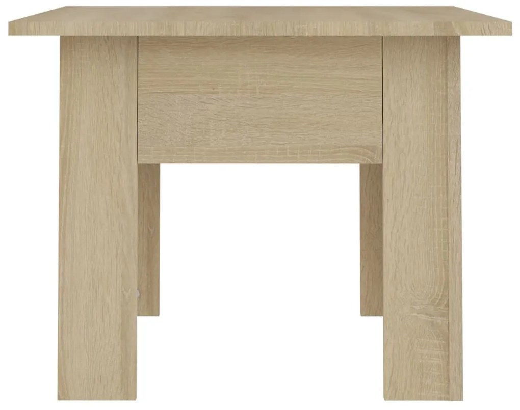 vidaXL Τραπεζάκι Σαλονιού Sonoma Δρυς 55 x 55 x 42 εκ. Μοριοσανίδα