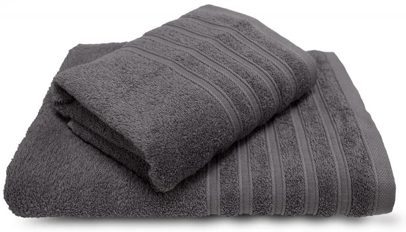 Σετ Πετσέτες 3τμχ Βαμβακερές Daily Grey SB HOME