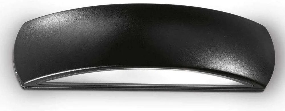 Φωτιστικό Τοίχου - Απλίκα Giove 092201 33x10x8cm 1xE27 60W Black Ideal Lux