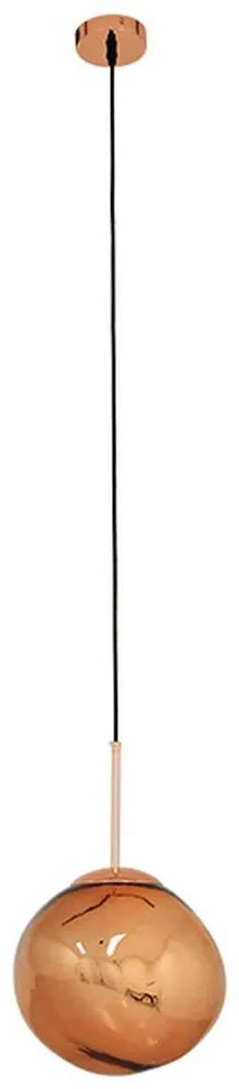 Φωτιστικό Οροφής Dixxon 01461 1xΕ27 Φ28x40cm Bronze GloboStar