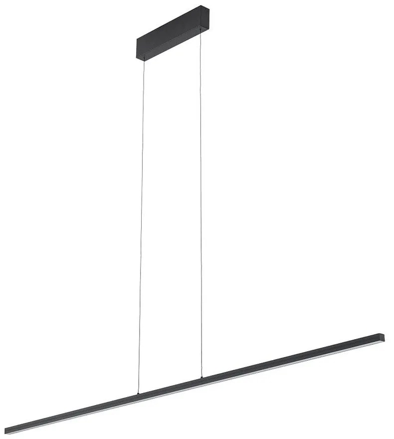 Φωτιστικό Οροφής - Ράγα Bar S 10847 120x160cm Led 21W 4000K Black Nowodvorski