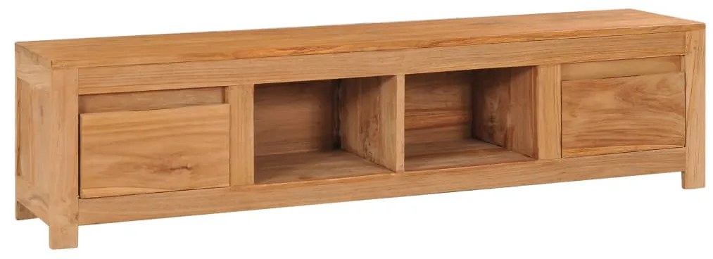 vidaXL Έπιπλο Τηλεόρασης 135 x 30 x 35 εκ. από Μασίφ Ξύλο Teak