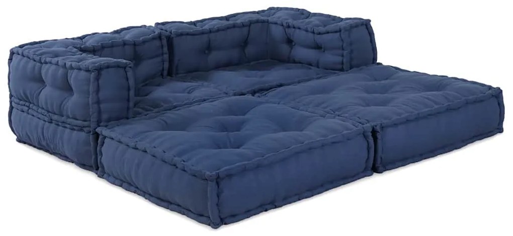 vidaXL Μαξιλάρι 2 pcs Μπλε 70 x 70 x 54 εκ Πολυεστέρας