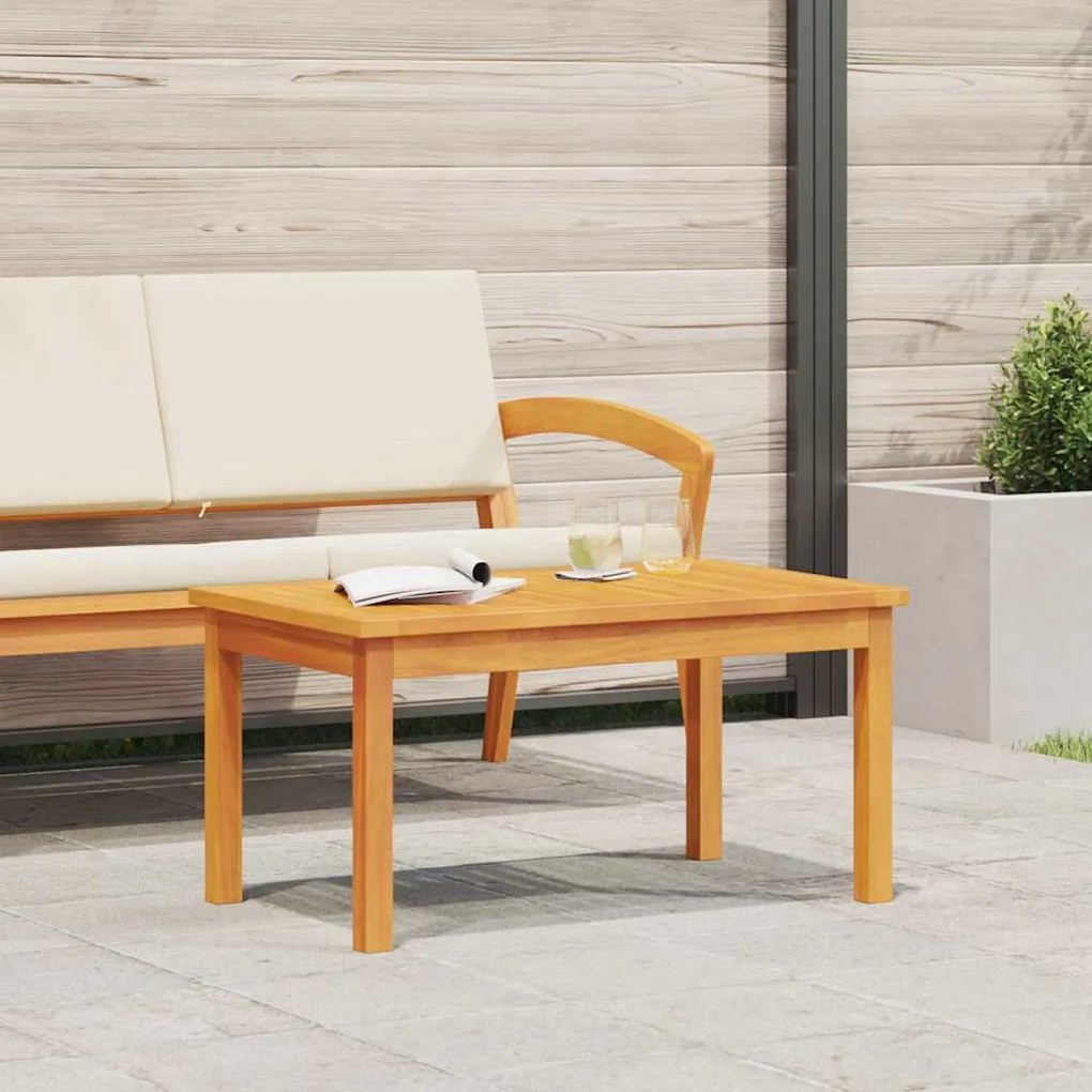 vidaXL Τραπέζι Καφέ 75x40x38 εκ από Μασίφ ξύλο Ακακίας
