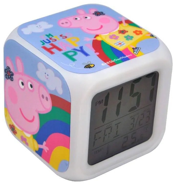 Digital clock with alarm Peppa Pig PP17073 KiDS Licensing