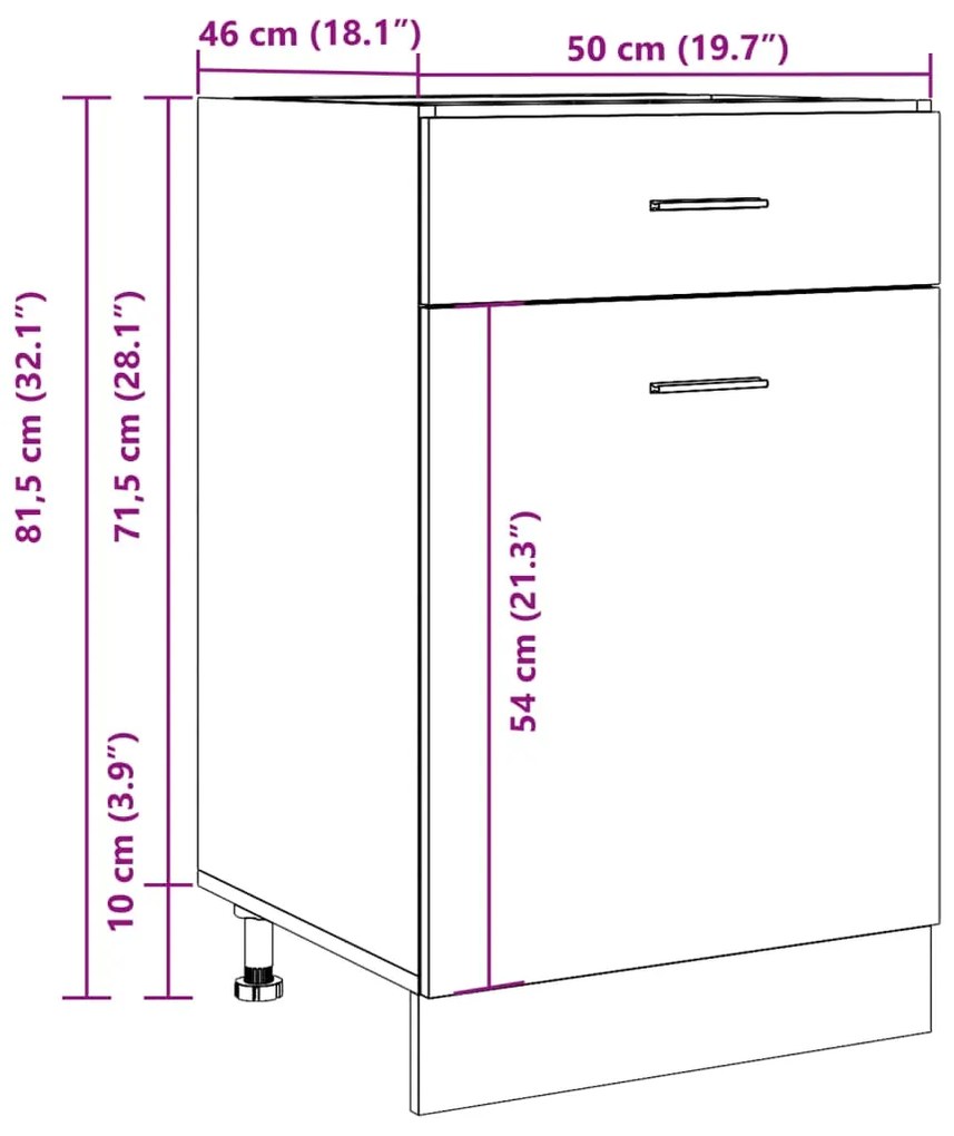 ΝΤΟΥΛΑΠΙ ΜΕ ΣΥΡΤΑΡΙ ΜΑΥΡΟ 50X46X81,5 ΕΚ. ΕΠΕΞ. ΞΥΛΟ 856086