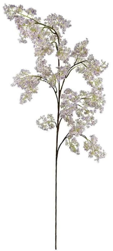 Τεχνητό Λουλούδι Λαγκεστρέμια Indica 5251-7 150cm White Supergreens Πολυαιθυλένιο,Ύφασμα