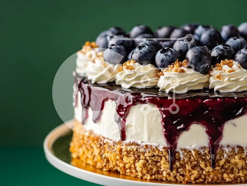 Intra Συλλεκτικό Ξύλινο Παζλ Plywood  4mm - Cheesecake βατόμουρου με σάλτσα μούρων Σε Ξύλινο Κουτί - Διαστάσεις: 10x10 cm – 25 κομμάτια