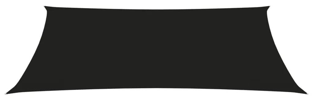 Πανί Σκίασης Ορθογώνιο Μαύρο 4 x 6 μ. από Ύφασμα Oxford - Μαύρο