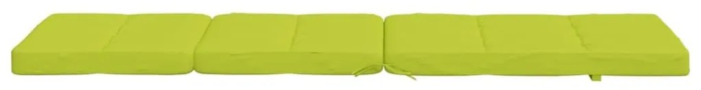 Μαξιλάρια Ξαπλώστρας 2 τεμ. Φωτεινό Πράσινο Ύφασμα Oxford - Πράσινο