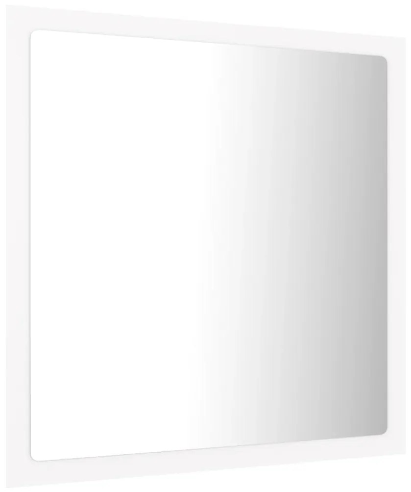 Καθρέφτης Μπάνιου με LED Λευκός 40 x 8,5 x 37 εκ. Ακρυλικός 804908