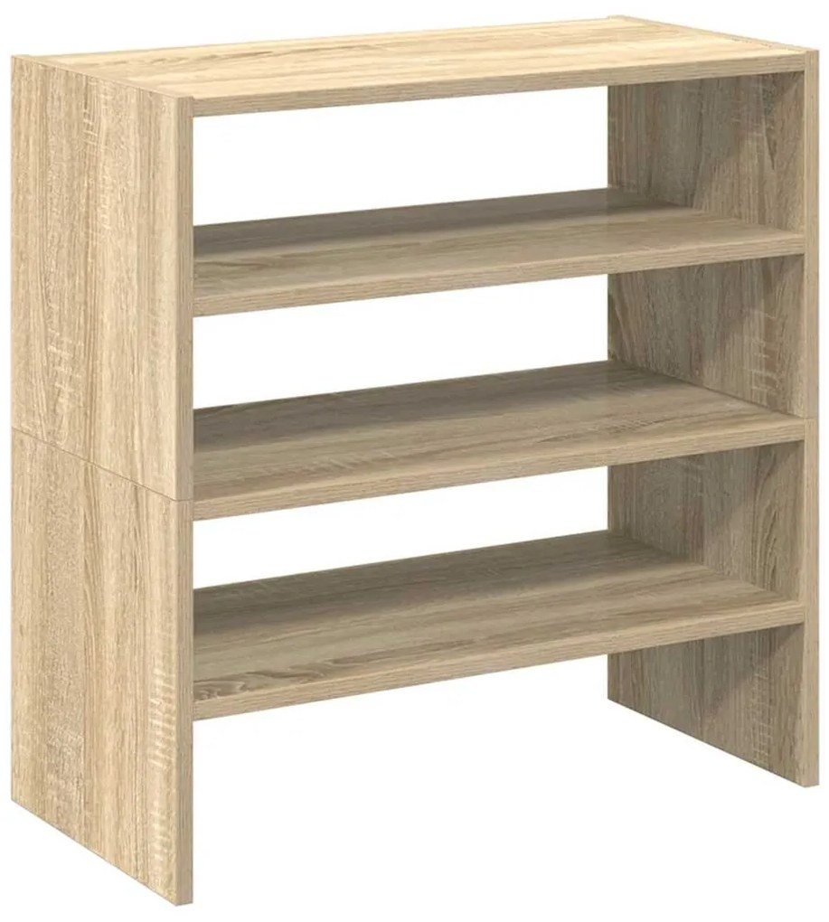 ΡΑΦΙΑ ΠΑΠΟΥΤΣΙΩΝ 2 ΤΜΧ ΣΤΟΙΒΑΖΟΜΕΝΑ SONOMA OAK 60X30X30,5 CM 858862