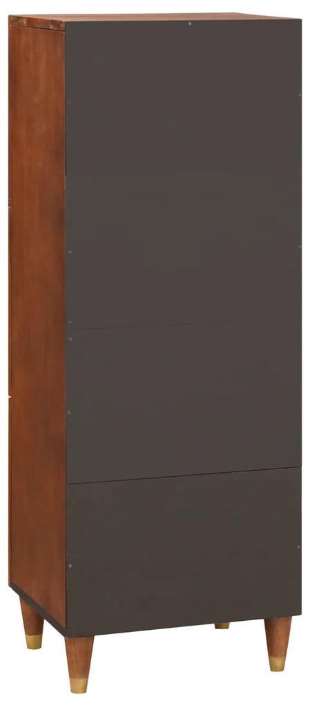 vidaXL Ψηλή Πολυθρόνα Καφέ 40 x 33.5 x 110 εκ