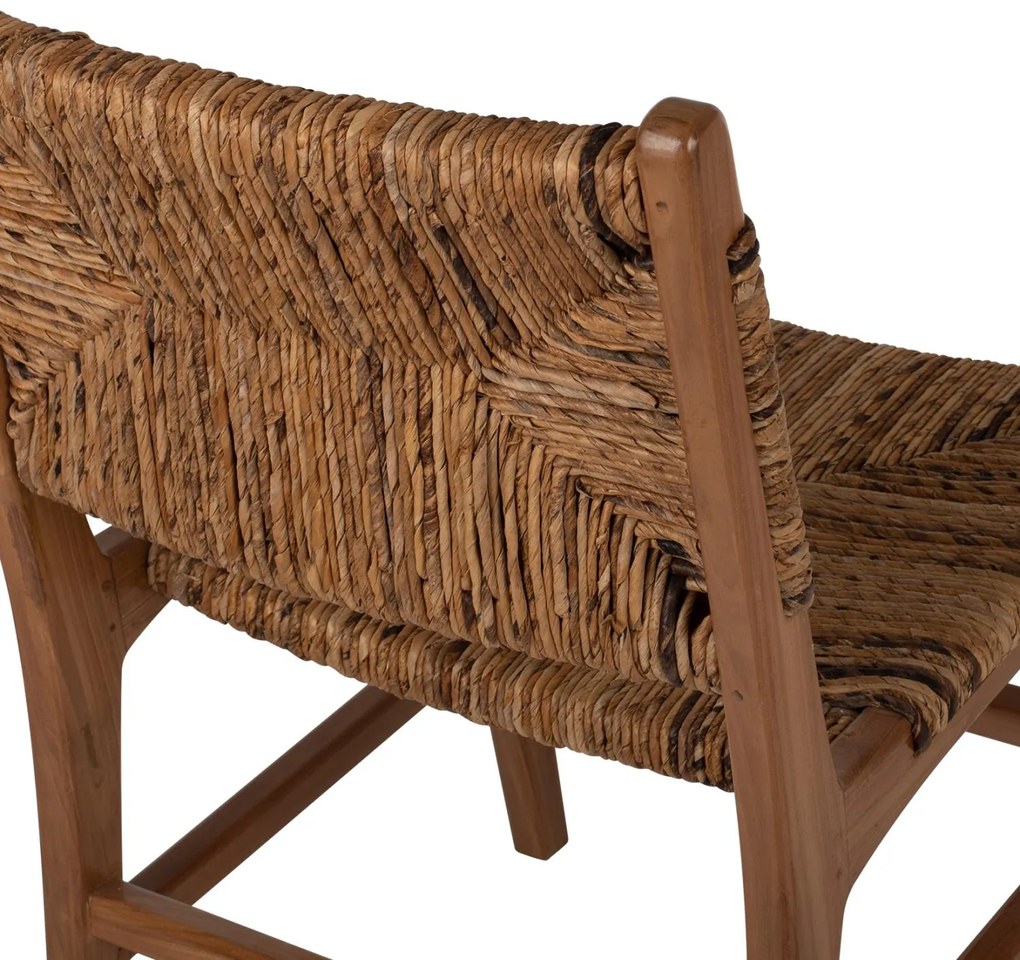 Καρέκλα C9399.01 Μασίφ Ξύλο Teak Φυσικό 51x60,5x88εκ. 51x60.5x88 εκ.