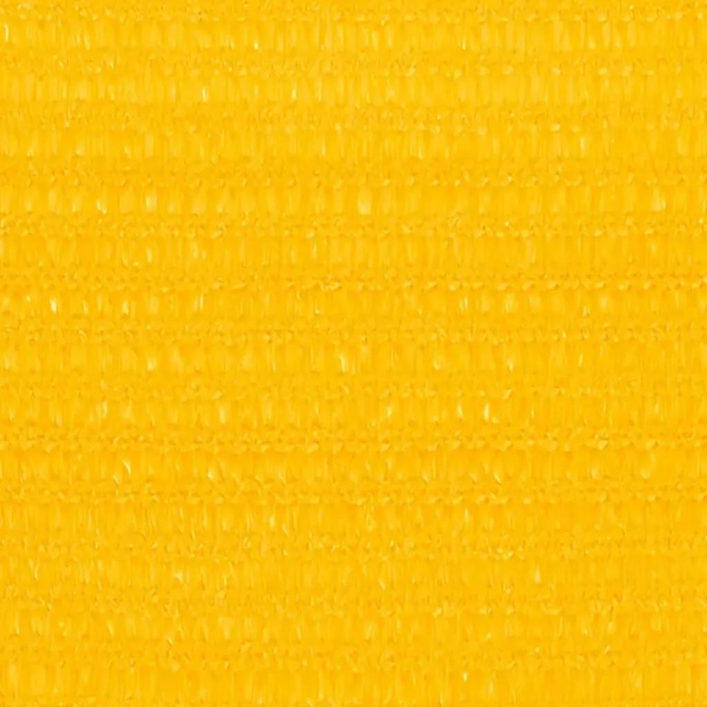 Πανί Σκίασης Κίτρινο 3/4 x 3 μ. από HDPE 160 γρ./μ² - Κίτρινο