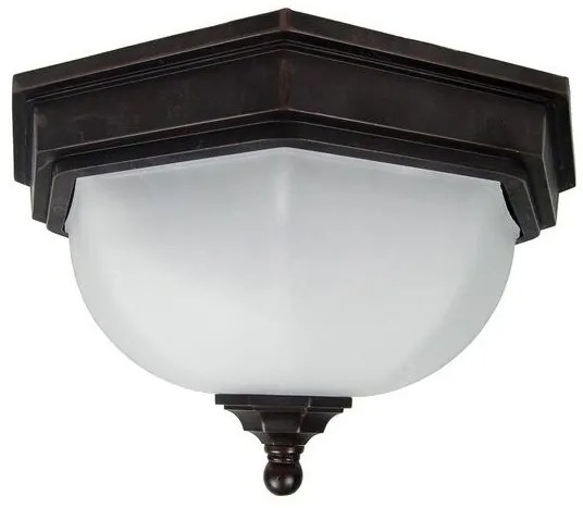 Πλαφονιέρα Φωτιστικό Οροφής 2xE27  Μπρονζέ  IP44 Fairford GZH-FF12 Elstead Lighting-GZH-FF12-Μπρονζέ GZH-FF12