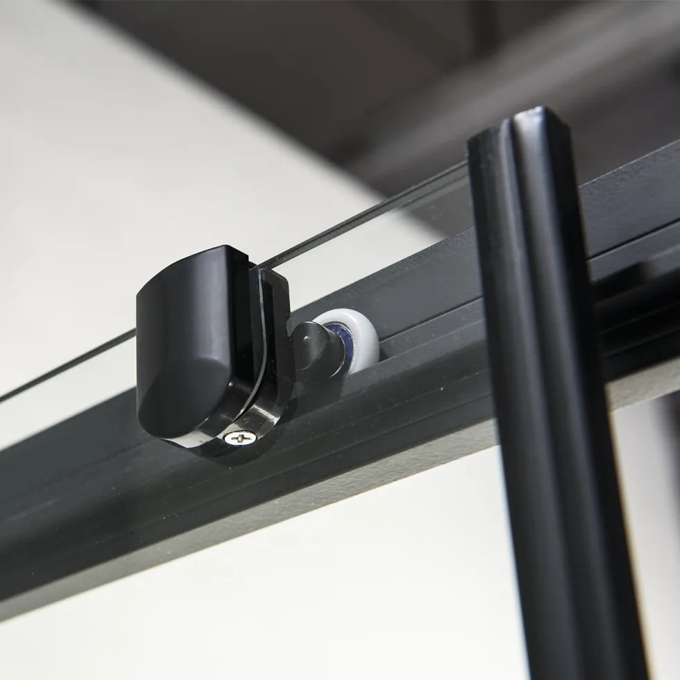 Συρόμενη πόρτα ντουζιέρας Devon Flow Slider-97 - 101-Chrome