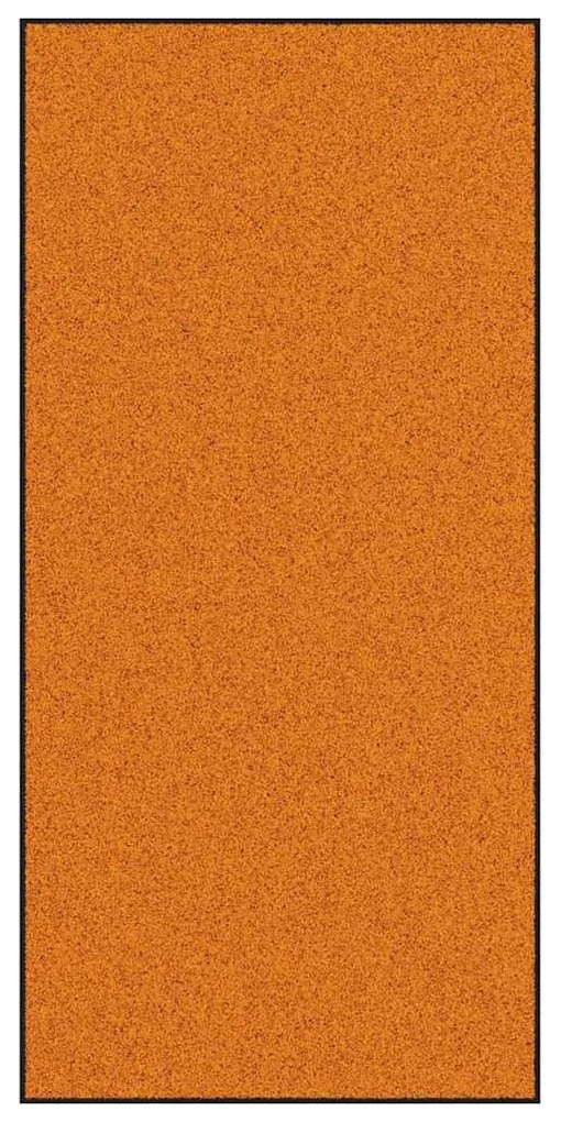 vidaXL Χαλάκι Εξώπορτας Πορτοκαλί και Μαύρο 120 x 250 cm