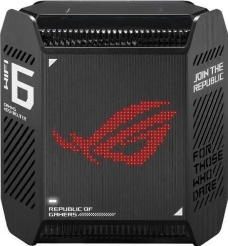 Asus GT6(B-1-PK) ROG Rapture WiFi Mesh Network Access Point Wi-Fi 6 Tri Band (2.4 &amp; 5 &amp; 5GHz) Μαύρο