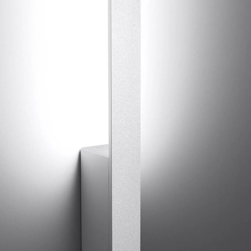 Sollux Φωτιστικό τοίχου Lahti 1,αλουμίνιο,1xLED/20w