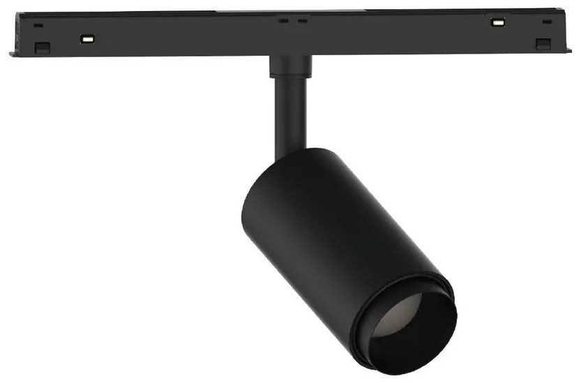 Σποτ Led Eiva VK/04605/TR/DA/ZM/B/W Για Μαγνητική Ράγα Λεπτή 48V Dali 3000K 1524lm 15W ø45x9cm IP20 Black VKLed