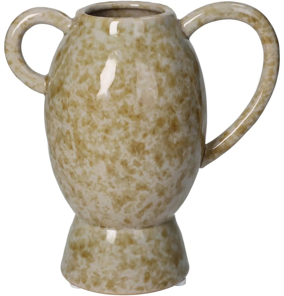 Βάζο ArteLibre Καφέ Κεραμικό 16x10x17.2cm