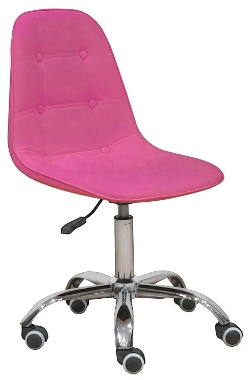 ZITA PLUS A1330 PINK PU ΚΑΡΕΚΛΑ ΓΡΑΦΕΙΟΥ 44X48.5X42-82/56-95εκ.01.0105