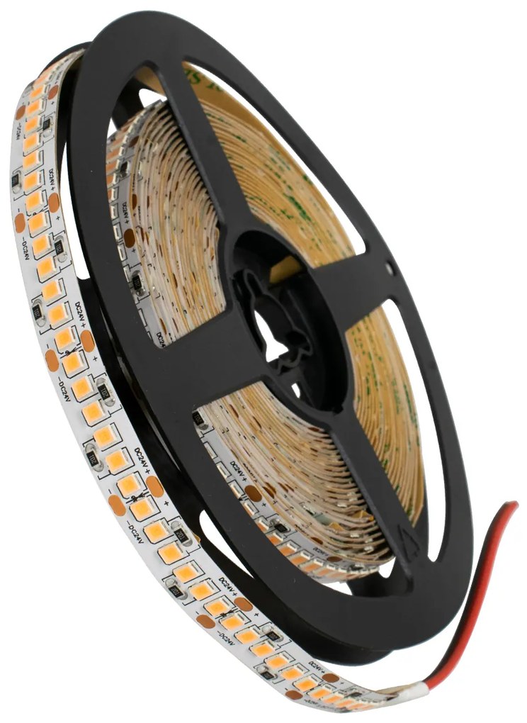 GloboStar® 70247 Ταινία LED SMD 2835 5m 16W/m 240LED/m 1920lm/m 120° DC 24V IP20 Ροζ - 5 Χρόνια Εγγύηση