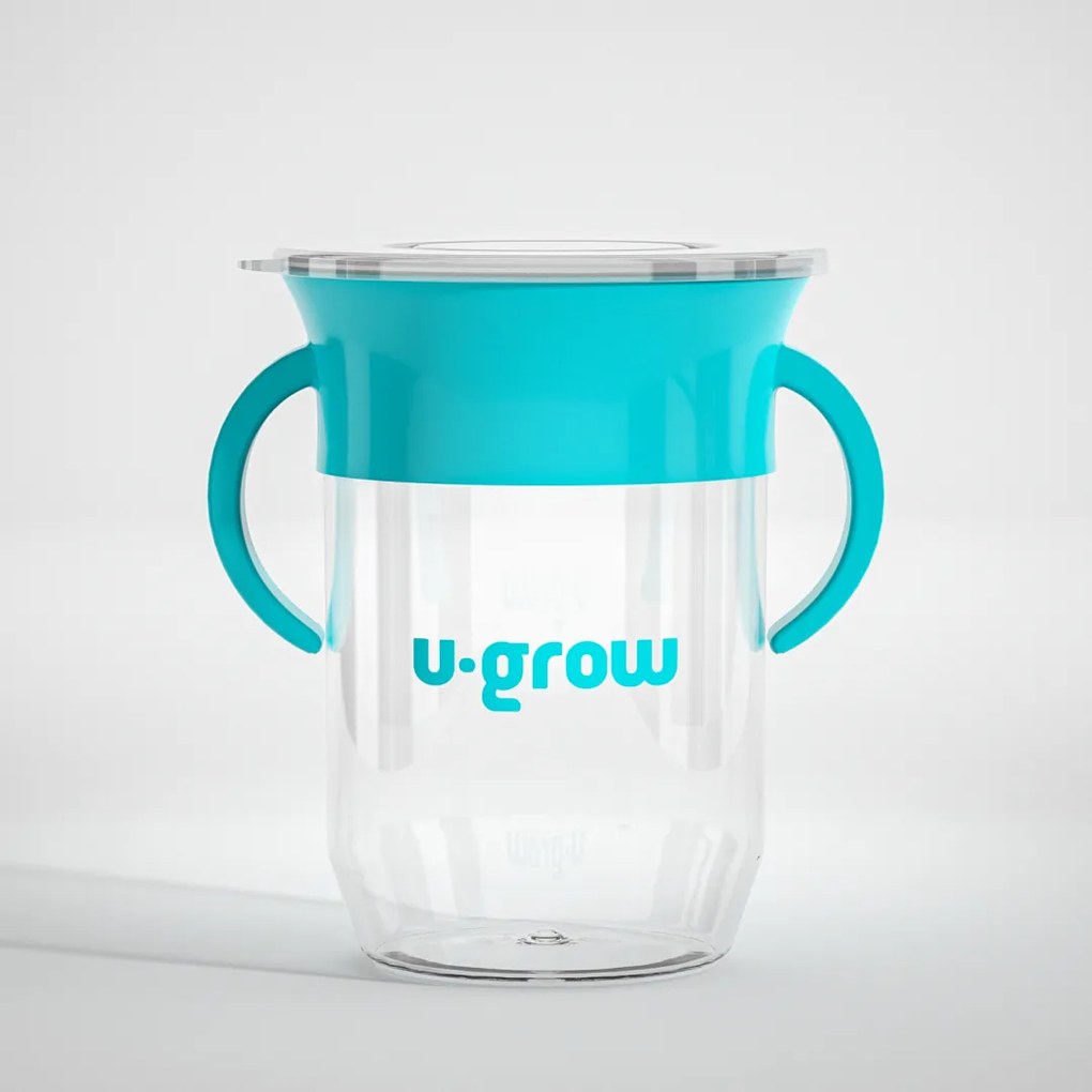 U-Grow UG-SIP360-BL Παιδικό Ποτηράκι από Πλαστικό Μπλε 260ml