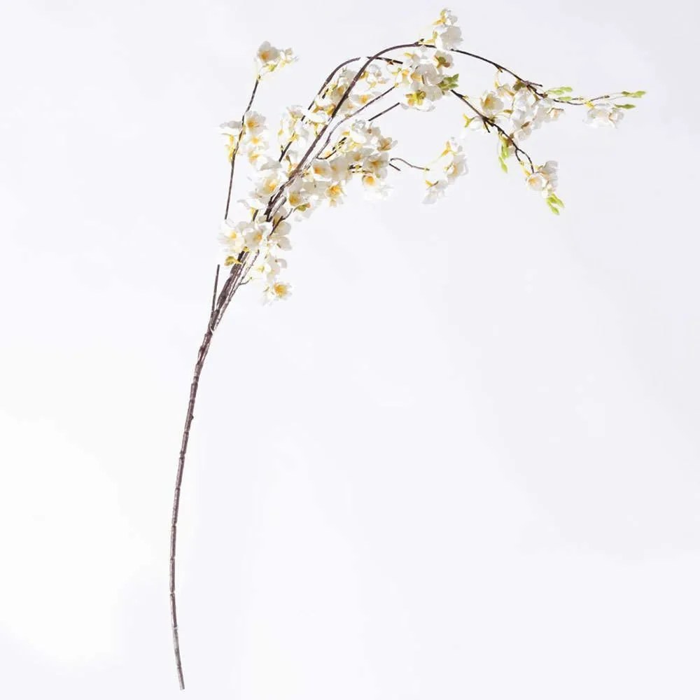 Τεχνητό Κλωνάρι Ροδακινιά 8951-7 15x105cm White Supergreens Polyethylene