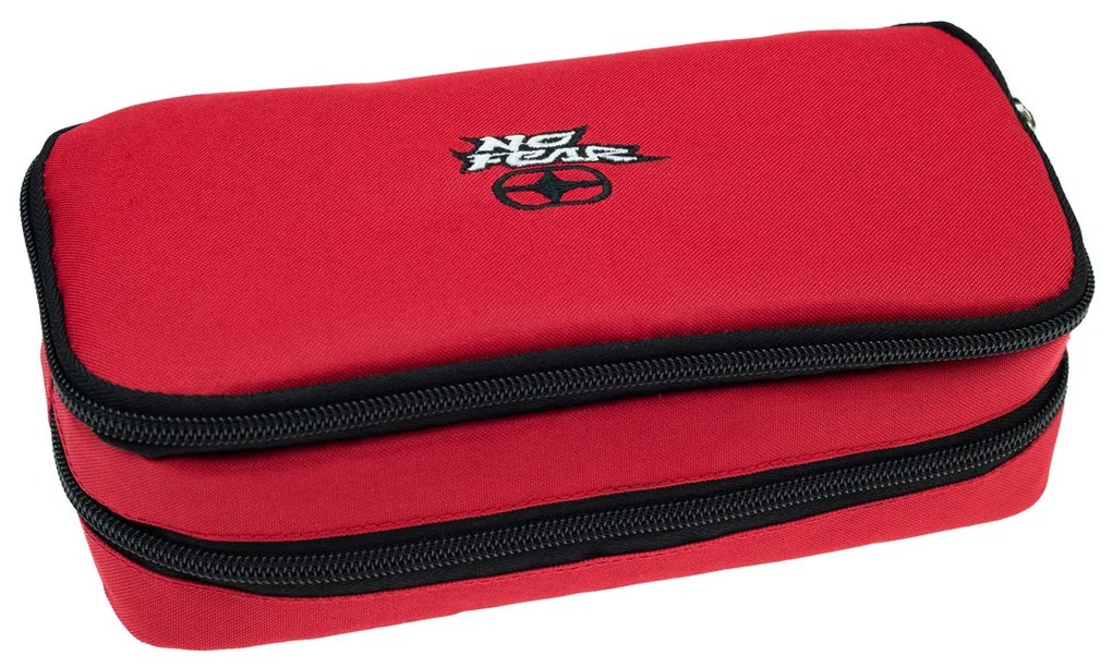 Κασετίνα Διπλή (23x6x10) No Fear Red