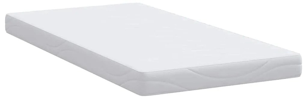 vidaXL Στρώμα Λευκό 90 x 200 cm Αφρός Εμποτισμένος με Gel