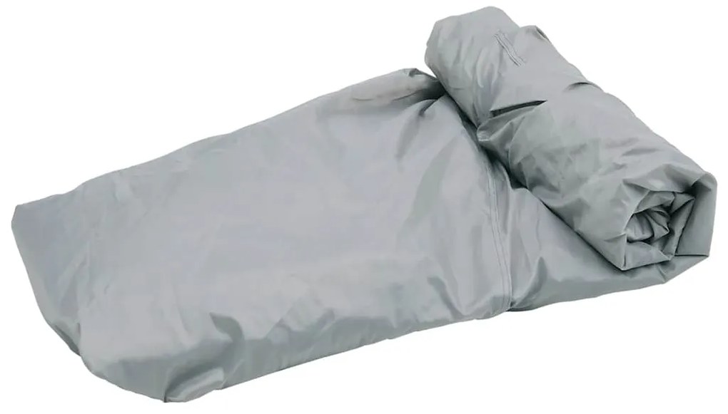 vidaXL Κάλυμμα Σκάφους Γκρι 710x265x40 εκ.